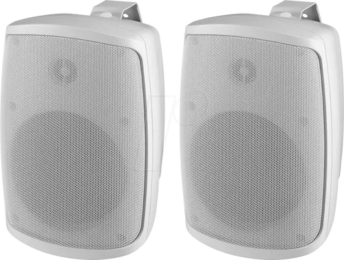 Monacor Lautsprecher-Paar ELA WALL-06T/WS (VE2) 0163610