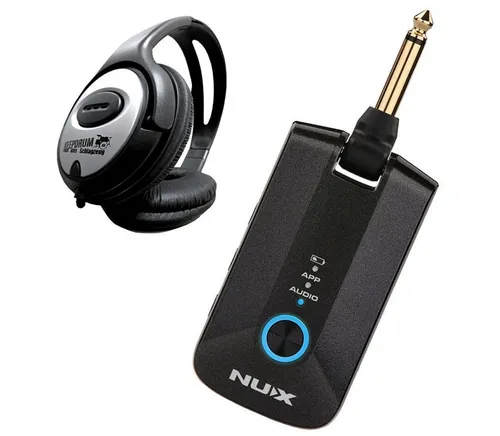 Nux E-Gitarre Mighty Plug Pro Amp-Plug mit Kopfhörer von Nux